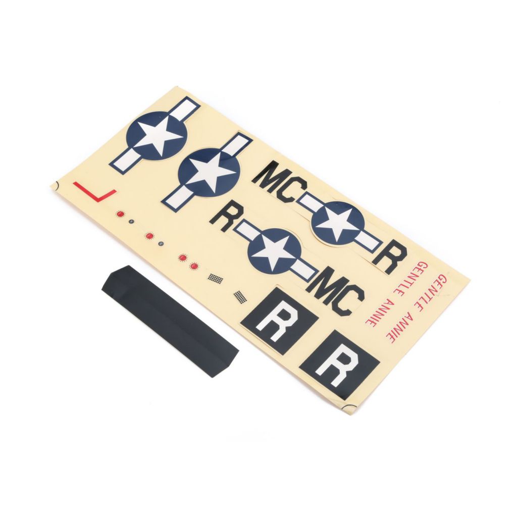 UMX P-51 BL - Planche de d&eacute;coration - HORIZON HOBBY - R&eacute;f&eacute;rence: EFLU3307