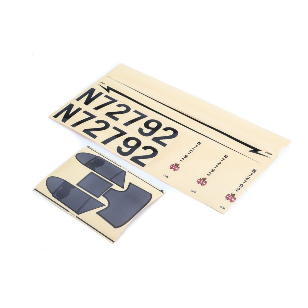UMX J-3 BL - Planche de d&eacute;coration - HORIZON HOBBY - R&eacute;f&eacute;rence: EFLU3407
