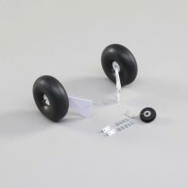 Landing gear set w/float wire, screws: UMX Timber - HORIZON HOBBY - R&eacute;f&eacute;rence: EFLU3954