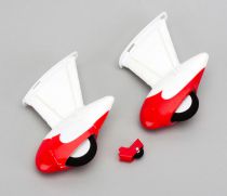 UMX Gee Bee R2 -Set de train et de roulette arri&egrave;re - HORIZON HOBBY - R&eacute;f&eacute;rence: EFLU4555