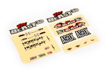 UMX Beast 3D -Planche de d&eacute;coration - HORIZON HOBBY - R&eacute;f&eacute;rence: EFLU4865