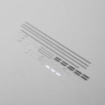 Pushrod Set with steering arm: UMX Aero Commander - HORIZON HOBBY - R&eacute;f&eacute;rence: EFLU5808