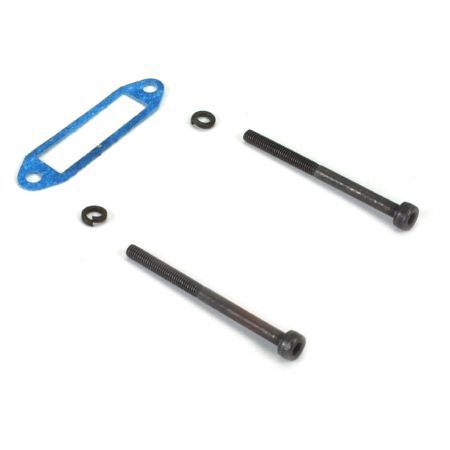Set de vis de montage d'&eacute;chappement: A - HORIZON HOBBY - R&eacute;f&eacute;rence: EVO100E46A