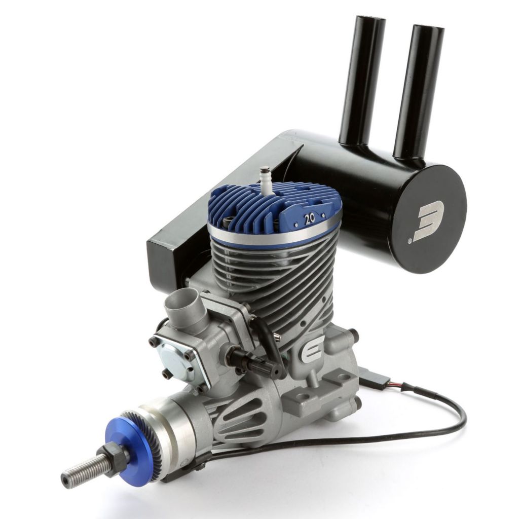 Moteur essence 20GX2 20cc avec pompe &agrave; essence - HORIZON HOBBY - R&eacute;f&eacute;rence: EVOE20GX2