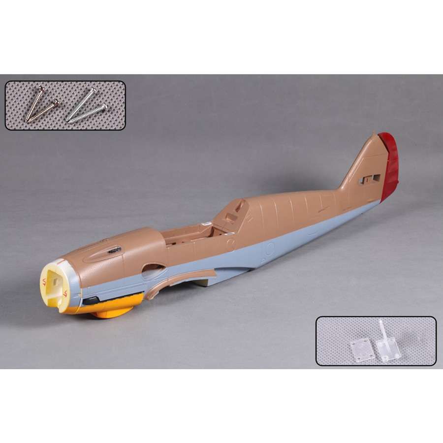 Fuselage, Brown: BF109 1400mm - HORIZON HOBBY - R&eacute;f&eacute;rence: FMMML101BRN