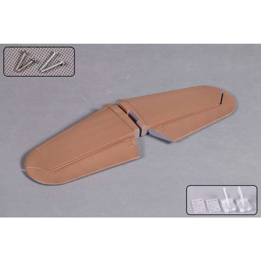 Elevator, Brown: BF109 1400mm - HORIZON HOBBY - R&eacute;f&eacute;rence: FMMML103BRN
