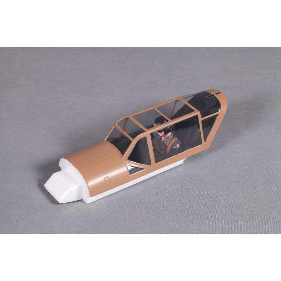 Canopy, Brown: BF109 1400mm - HORIZON HOBBY - R&eacute;f&eacute;rence: FMMML106BRN