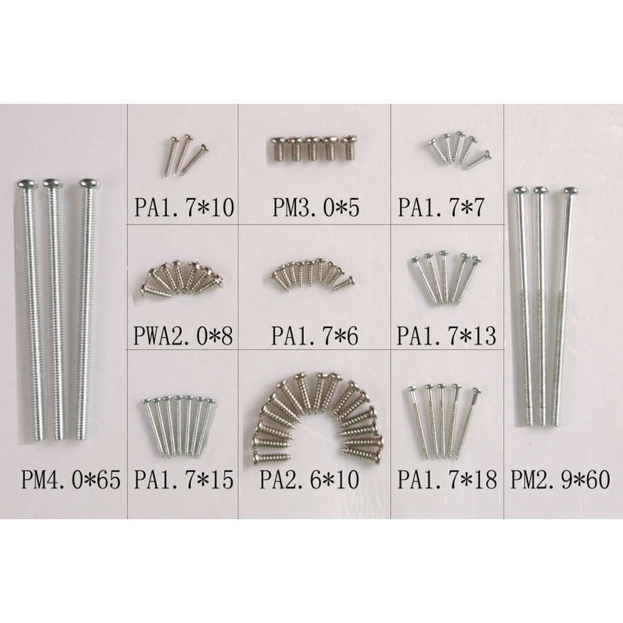Screw Set: BF109 1400mm - HORIZON HOBBY - R&eacute;f&eacute;rence: FMMML121