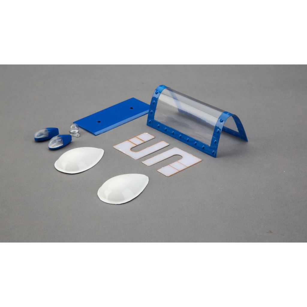 Navigation Lens & Pushrod Cover: 1/4 Super Cub - HORIZON HOBBY - R&eacute;f&eacute;rence: HAN454022