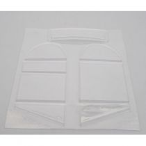 25% J-3 Cub -Set fen&ecirc;tres lat&eacute;rales et sup&eacute;rieure - HORIZON HOBBY - R&eacute;f&eacute;rence: HAN4569
