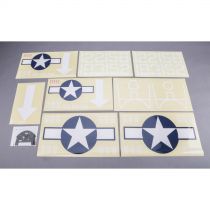 F4U-1D Corsair 60cc - Planche de d&eacute;coration - HORIZON HOBBY - R&eacute;f&eacute;rence: HAN476015