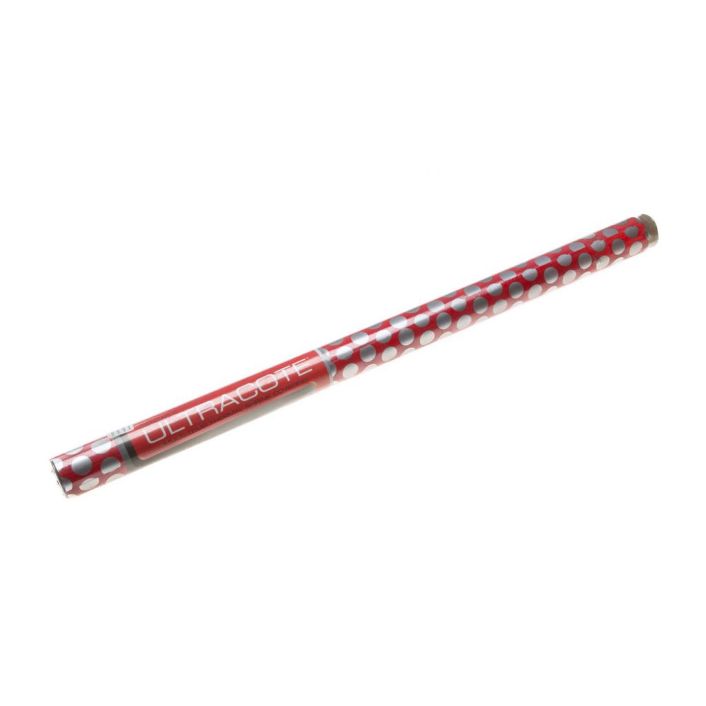 UltraCote -2m Vrai rouge avec points argent - HORIZON HOBBY - R&eacute;f&eacute;rence: HANU921