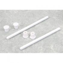 2 Axes de fixation d'ailes avec bouchons: Cub - HORIZON HOBBY - R&eacute;f&eacute;rence: HBZ7124