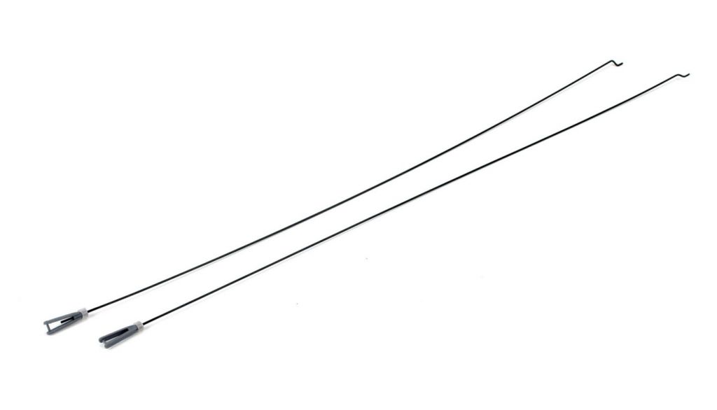 Tringlerie avec chapes (2): Cub - HORIZON HOBBY - R&eacute;f&eacute;rence: HBZ7128