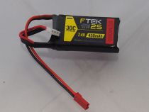 DYMOND F-TEK 2S 450mAh (7,4V) 30C LiPo Pack (BEC) - HORIZON HOBBY - R&eacute;f&eacute;rence: HSF03199010