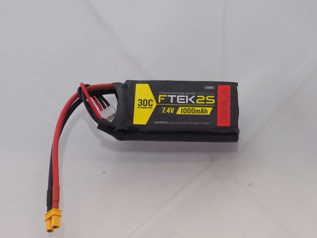 DYMOND F-TEK 2S 1000mAh (7,4V) 30C LiPo Pack (XT30) - HORIZON HOBBY - R&eacute;f&eacute;rence: HSF03199013