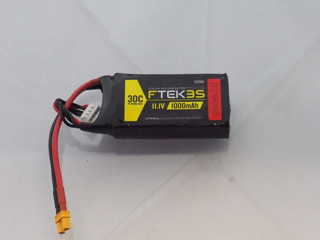 DYMOND F-TEK 3S 1000mAh (11,1V) 30C LiPo Pack (XT30) - HORIZON HOBBY - R&eacute;f&eacute;rence: HSF03199026