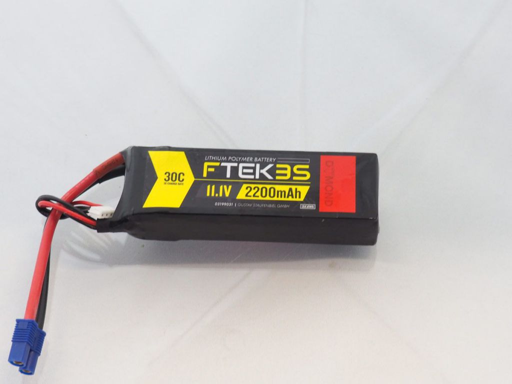 DYMOND F-TEK 3S 2200mAh (11,1V) 30C LiPo Pack (EC3) - HORIZON HOBBY - R&eacute;f&eacute;rence: HSF03199031