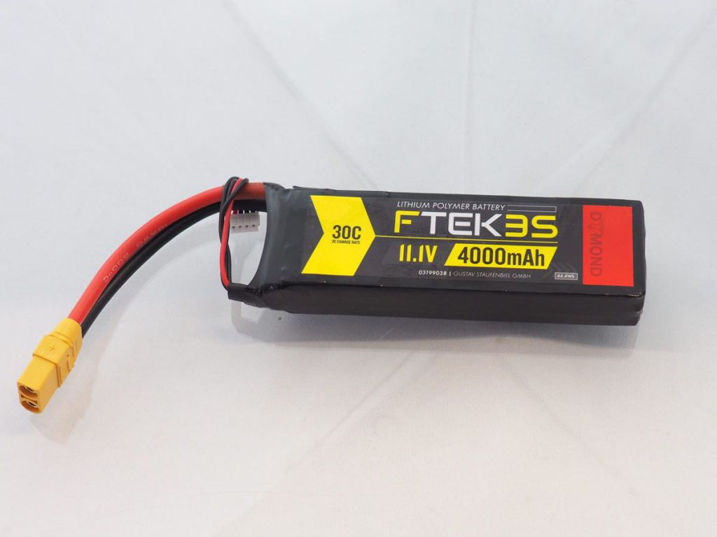 DYMOND F-TEK 3S 4000mAh (11,1V) 30C LiPo Pack (XT90) - HORIZON HOBBY - R&eacute;f&eacute;rence: HSF03199038