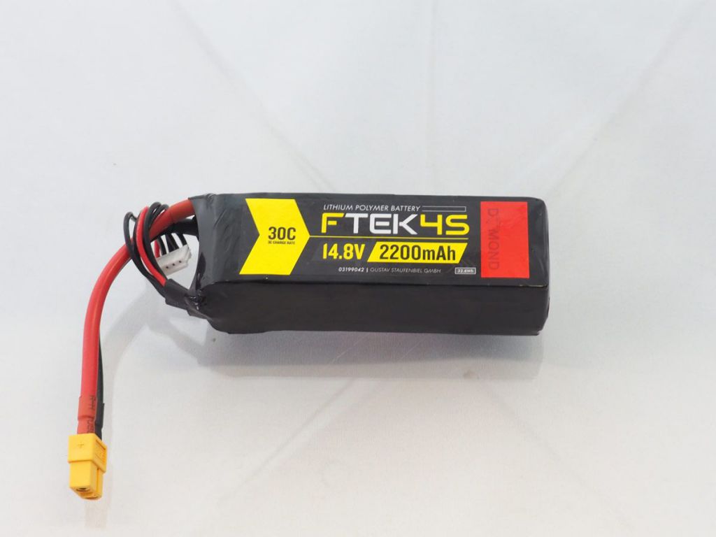 DYMOND F-TEK 4S 2200mAh (14,8V) 30C LiPo Pack (XT60) - HORIZON HOBBY - R&eacute;f&eacute;rence: HSF03199042