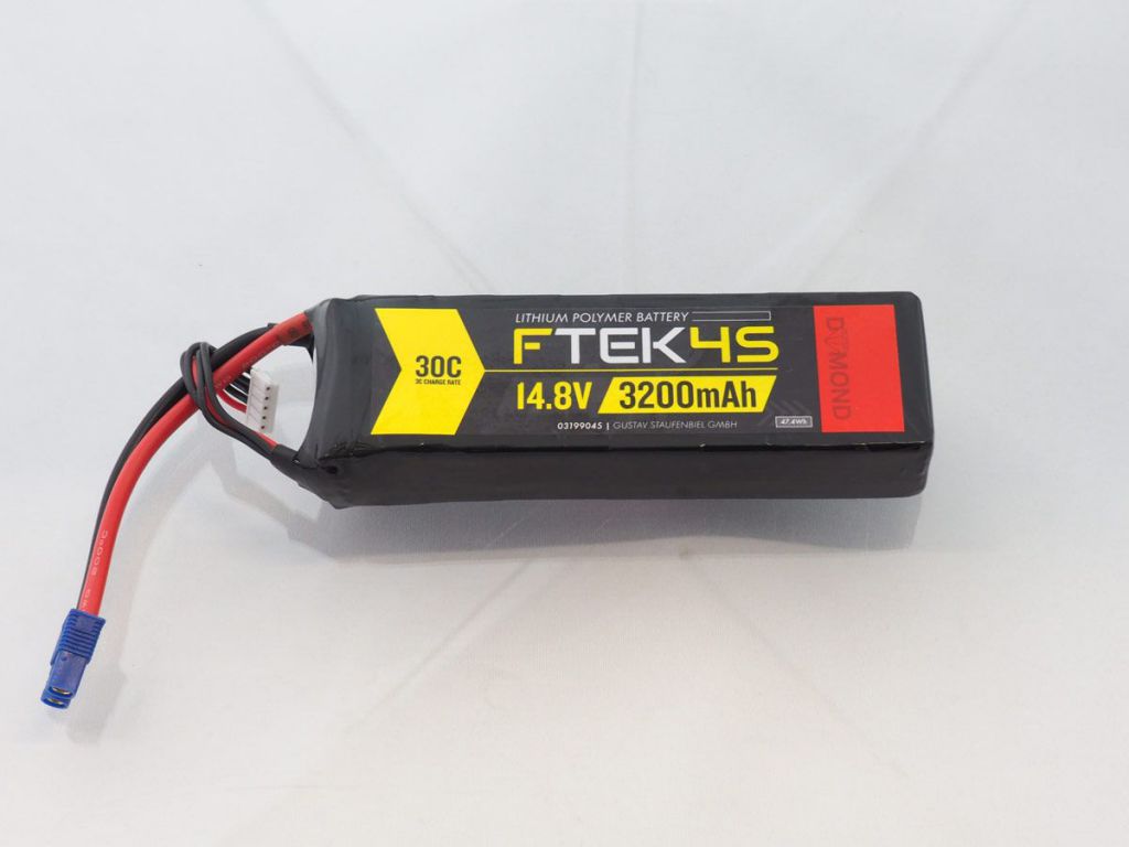 DYMOND F-TEK 4S 3200mAh (14,8V) 30C LiPo Pack (EC3) - HORIZON HOBBY - R&eacute;f&eacute;rence: HSF03199045