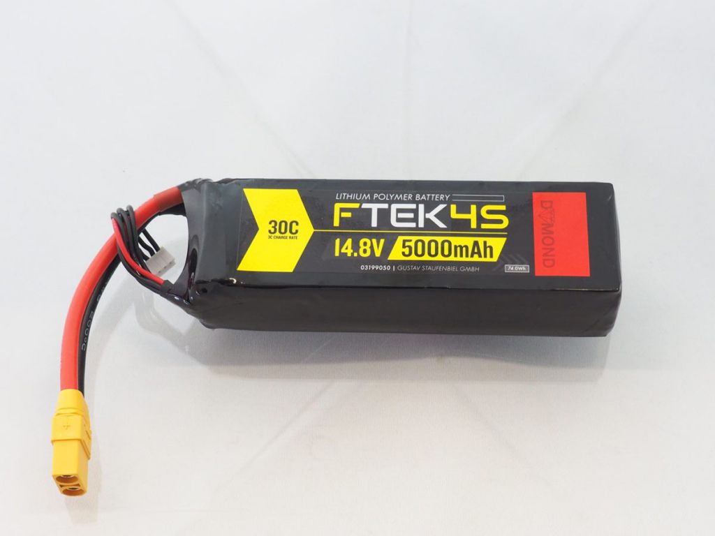 DYMOND F-TEK 4S 5000mAh (14,8V) 30C LiPo Pack (XT90) - HORIZON HOBBY - R&eacute;f&eacute;rence: HSF03199050