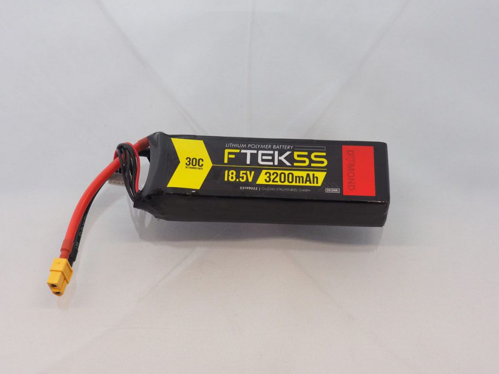 DYMOND F-TEK 5S 3200mAh (18,5V) 30C LiPo Pack (XT60) - HORIZON HOBBY - R&eacute;f&eacute;rence: HSF03199052