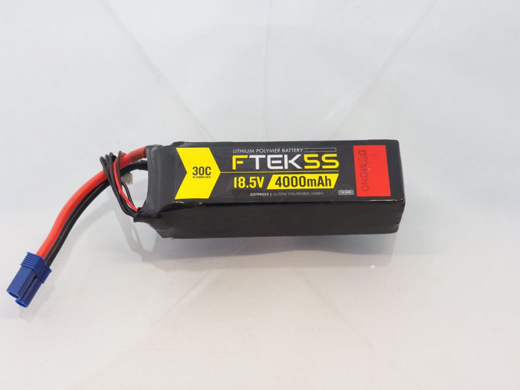 DYMOND F-TEK 5S 4000mAh (18,5V) 30C LiPo Pack (EC5) - HORIZON HOBBY - R&eacute;f&eacute;rence: HSF03199053