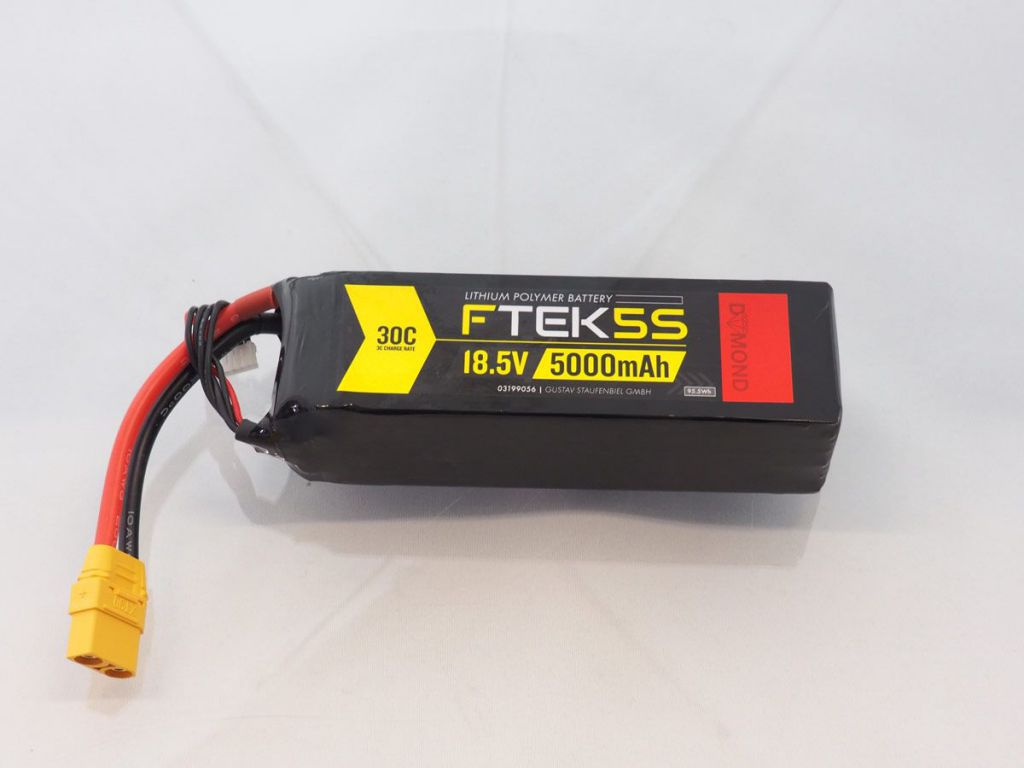 DYMOND F-TEK 5S 5000mAh (18,5V) 30C LiPo Pack (XT90) - HORIZON HOBBY - R&eacute;f&eacute;rence: HSF03199056
