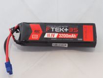 DYMOND F-TEK+ 3S 3200mAh (11,1V) 40C LiPo Pack with LED Indicator (EC3) - HORIZON HOBBY - R&eacute;f&eacute;rence: HSF03199077