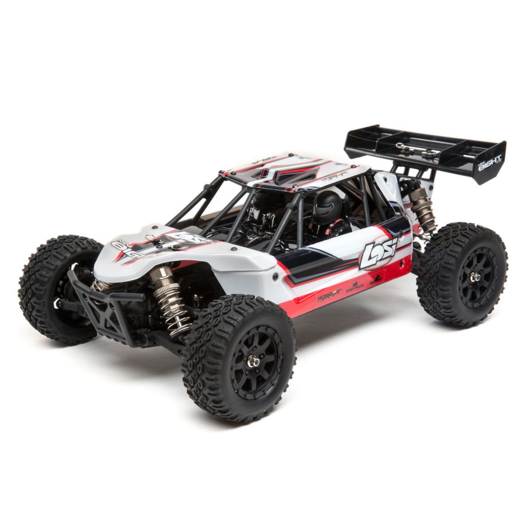 Mini 8ight DB: 1/14 4wd Buggy RTR - Blanc Int - HORIZON HOBBY - R&eacute;f&eacute;rence: LOS01009IT1