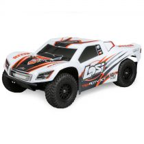 TENACITY SCT RTR, AVC: 1/10 4WD Blanc/Orange - HORIZON HOBBY - R&eacute;f&eacute;rence: LOS03010T2