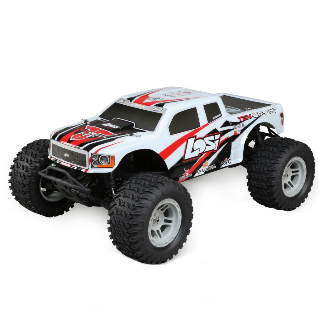 TENACITY Monster Truck, White, AVC: 1/10 4WD RTR - HORIZON HOBBY - R&eacute;f&eacute;rence: LOS03012T1