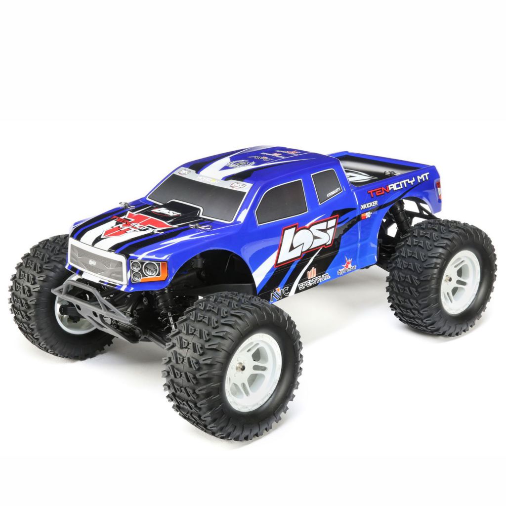 TENACITY Monster Truck, Silver, AVC: 1/10 4WD RTR - HORIZON HOBBY - R&eacute;f&eacute;rence: LOS03012T2