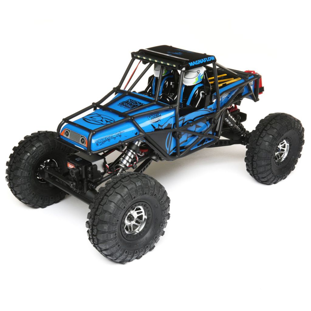 Night Crawler SE, Blue: 1/10 4wd Rock Crawler RTR - HORIZON HOBBY - R&eacute;f&eacute;rence: LOS03015T1