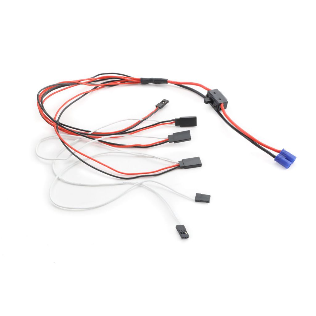 On/Off Swtich and Wiring Harness: MTXL - HORIZON HOBBY - R&eacute;f&eacute;rence: LOS15000