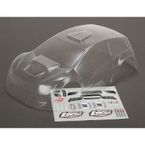 1/14 Mini Rally - Carrosserie transparente - HORIZON HOBBY - R&eacute;f&eacute;rence: LOS210007