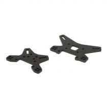 Mini 8T - Set de supports d'amortisseurs av/arr - HORIZON HOBBY - R&eacute;f&eacute;rence: LOS211000