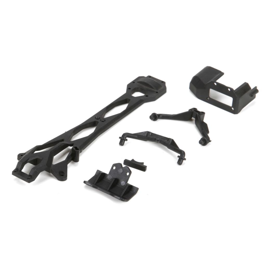 Mini 8T - Support de platine sup&eacute;rieure et de carrosserie - HORIZON HOBBY - R&eacute;f&eacute;rence: LOS211003