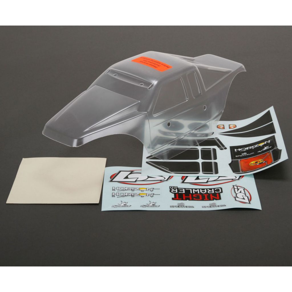 NCR2.0 - Carrosserie transparente - HORIZON HOBBY - R&eacute;f&eacute;rence: LOS230008