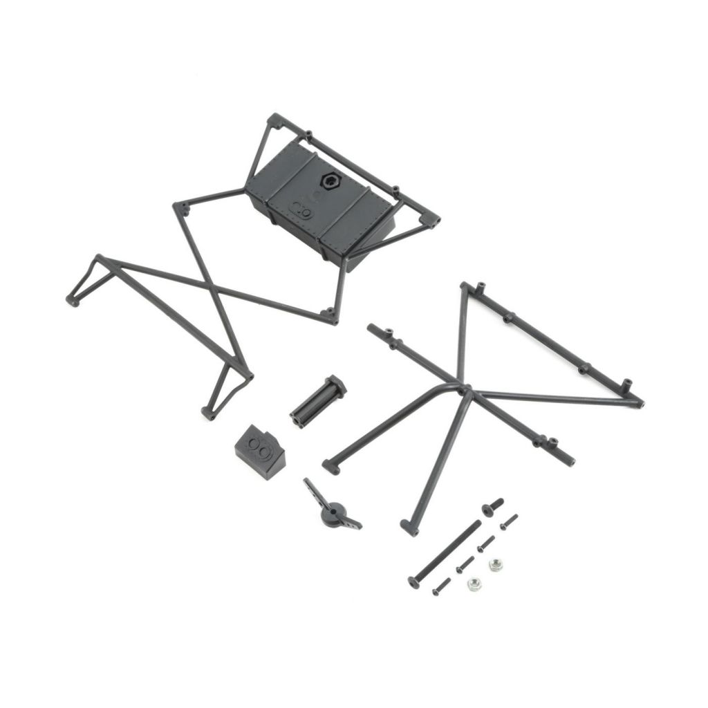Baja Rey - Barre sup&eacute;rieure, Barre X, protection et support pneu - HORIZON HOBBY - R&eacute;f&eacute;rence: LOS230011