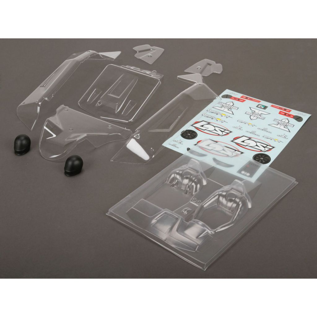 TEN SCBE - Carrosserie transparente - HORIZON HOBBY - R&eacute;f&eacute;rence: LOS230016