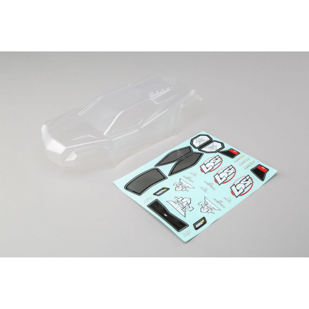 TEN MT - Carrosserie transparente - HORIZON HOBBY - R&eacute;f&eacute;rence: LOS230017
