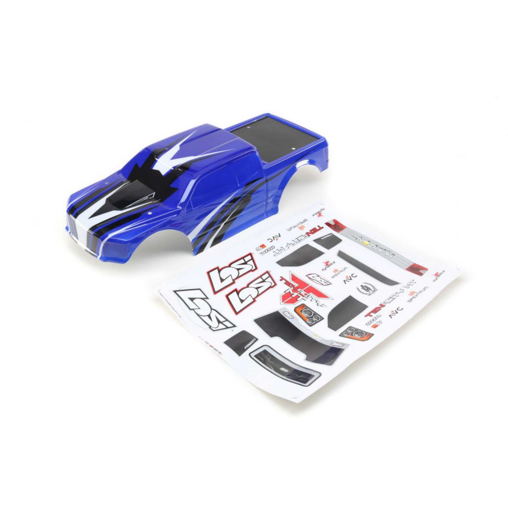Body Set, Painted, Yel/Wht/Blk: TENACITY MT - HORIZON HOBBY - R&eacute;f&eacute;rence: LOS230038