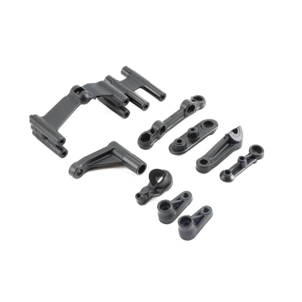 Baja Rey - Support servo, servo de direction plastique - HORIZON HOBBY - R&eacute;f&eacute;rence: LOS231008