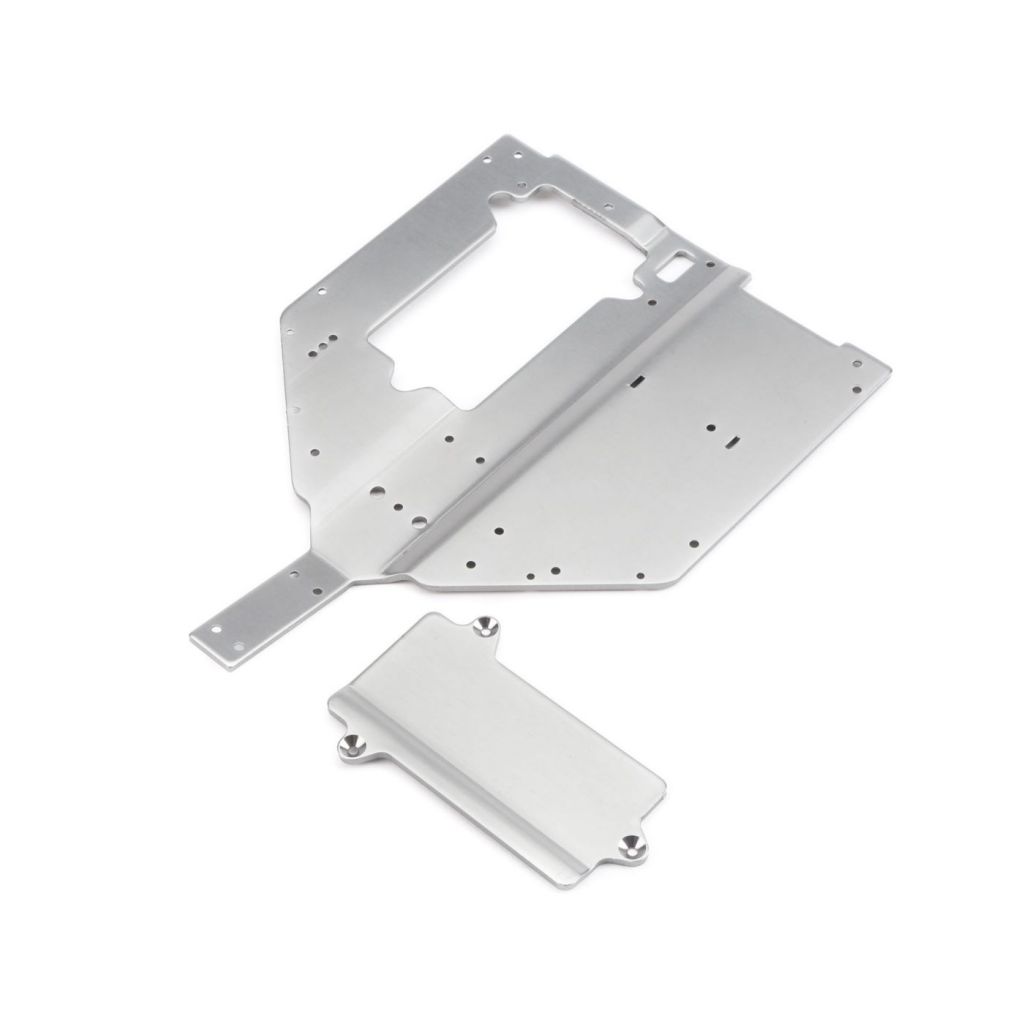 Baja Rey - Platine de chassis et couvercle moteur - HORIZON HOBBY - R&eacute;f&eacute;rence: LOS231010
