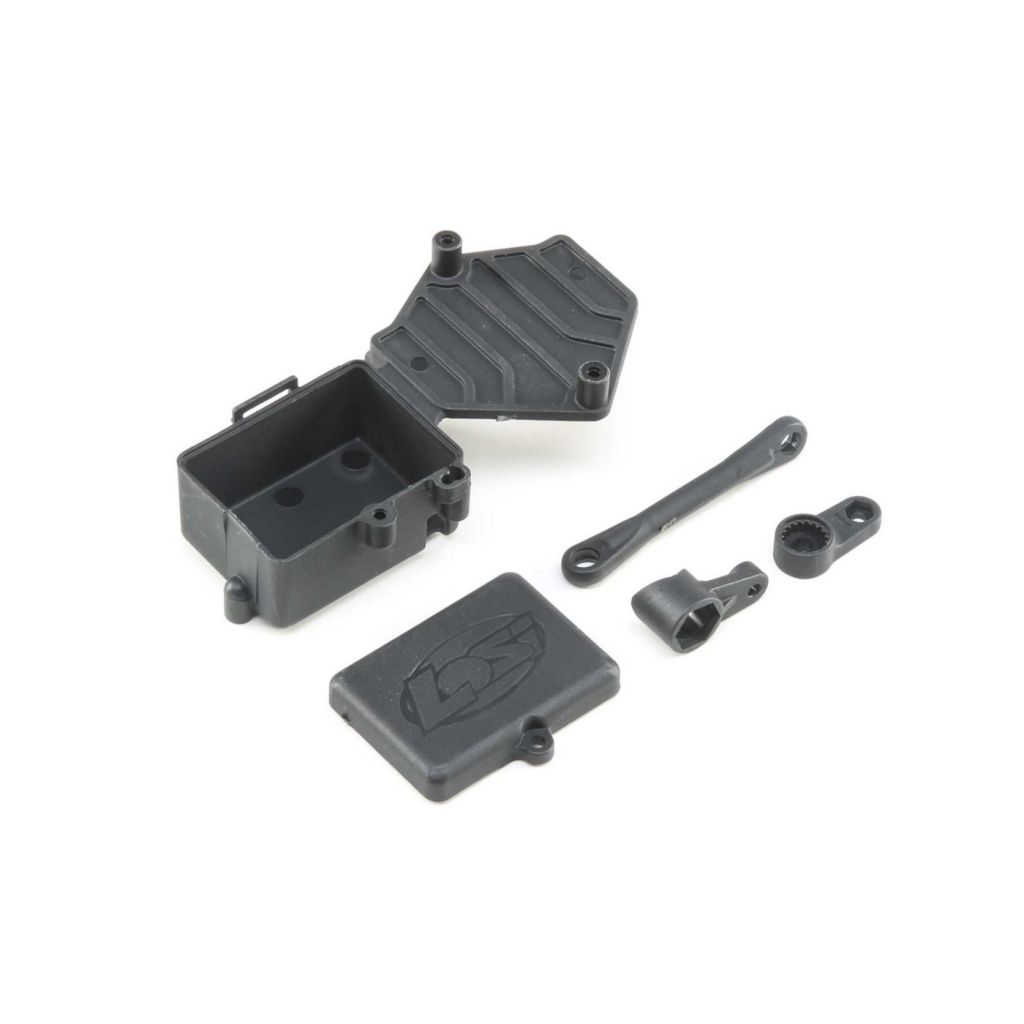Servo Hardware & Receiver Box: TENACITY MT - HORIZON HOBBY - R&eacute;f&eacute;rence: LOS231037