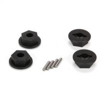 TEN MT - Hexagones de roues avec goupilles (4) - HORIZON HOBBY - R&eacute;f&eacute;rence: LOS232015