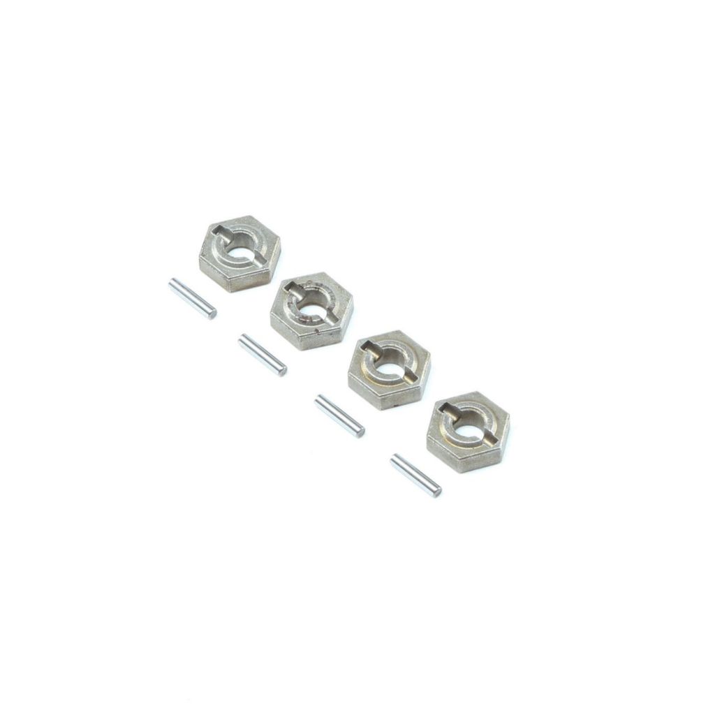 TENACITY SCT - Hexagones de roues (4) - HORIZON HOBBY - R&eacute;f&eacute;rence: LOS232031