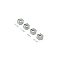 TENACITY SCT - Hexagones de roues (4) - HORIZON HOBBY - R&eacute;f&eacute;rence: LOS232031